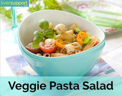 Colorful Veggie Pasta Salad