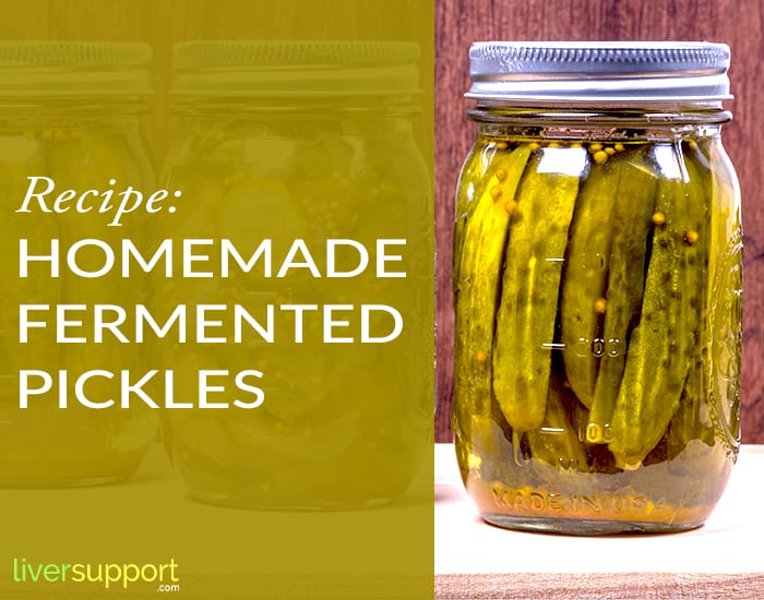 Homemade Fermented Pickles